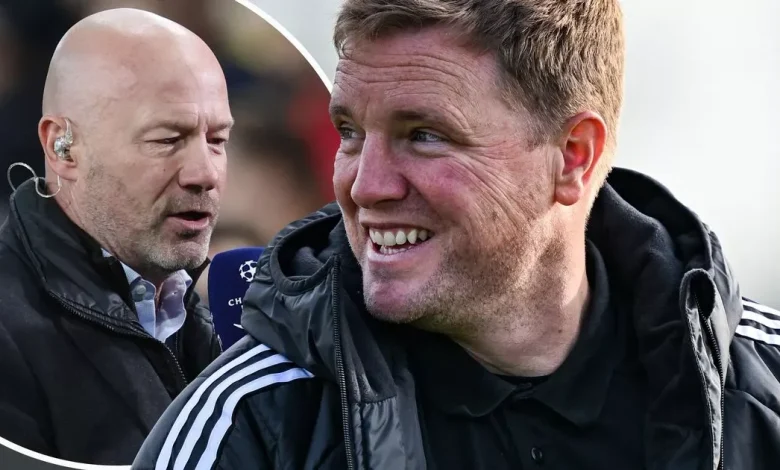 Eddie Howe hits back at Alan Shearer over 'lazy' remarks but makes Newcastle United admission
