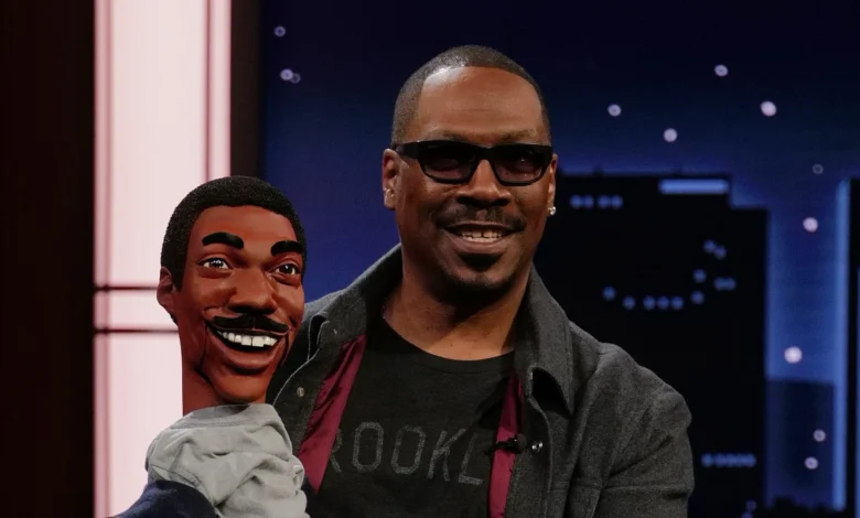 Eddie Murphy Puppeteers Bill Cosby and Richard Pryor in N...