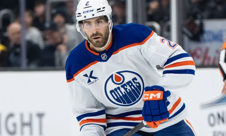 Edmonton Oilers coach explains why he benched Evan Bouchard