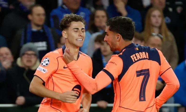 Efímero empate del Barça con el gol del 'Pichichi' Ferran Torres a pase de Fermín