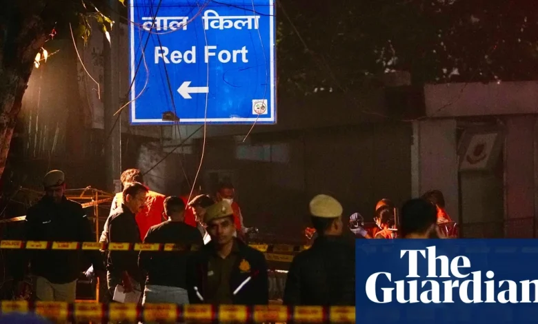 Eight people die and several injured after car explosion in Delhi, police say