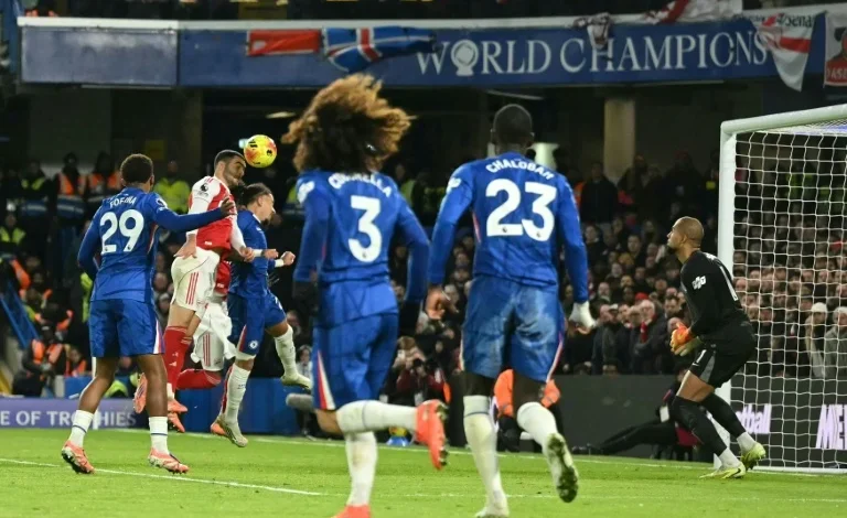 El Líder Arsenal Empata 1-1 Contra Un Chelsea En Inferioridad Numérica