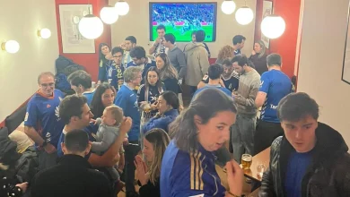 El oviedismo toma Madrid: "A ver si sacamos algo ante el Atlético"