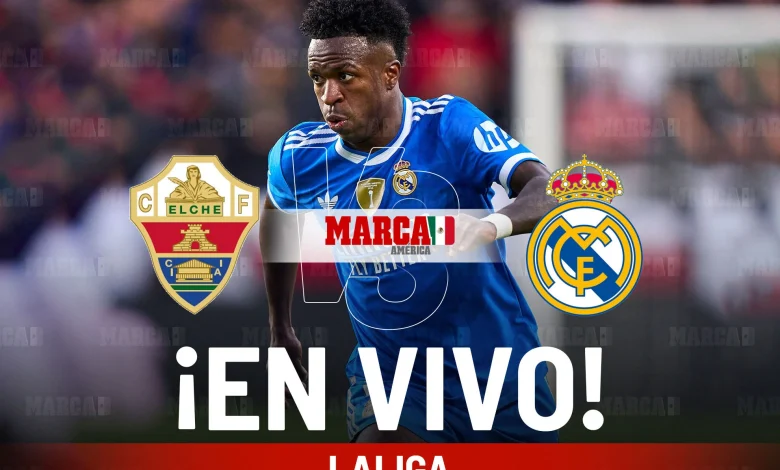 Elche vs Real Madrid EN VIVO Online. Kylian Mbappé y los Merengues en LaLiga 2025