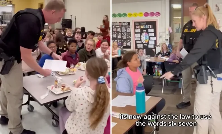 Elementary students given ‘tickets’ by cops for saying ‘6-7’