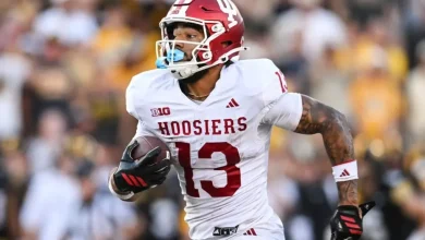Elijah Sarratt NFL Draft Profile: Week 10 Scouting Report for the Indiana Wide Receiver