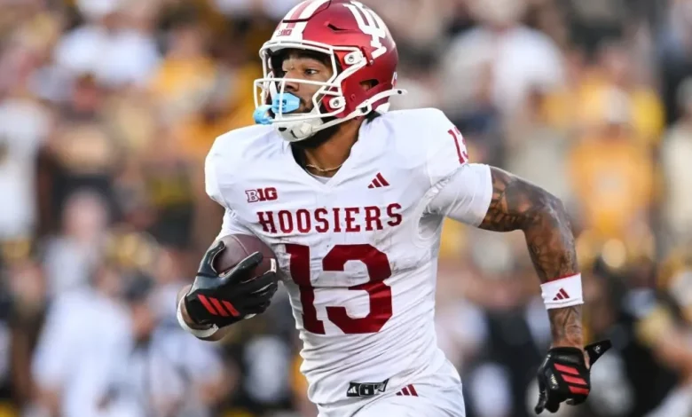 Elijah Sarratt NFL Draft Profile: Week 10 Scouting Report for the Indiana Wide Receiver