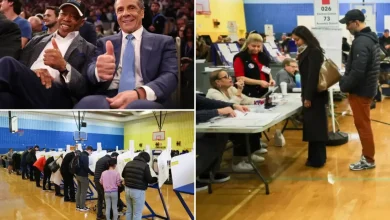 Elusive Eric Adams noticeably absent from NYC mayoral polls amid historic voter turnout