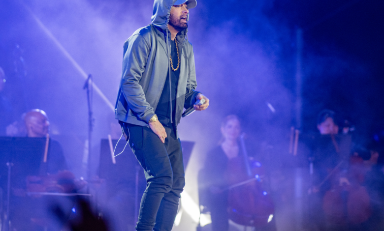 Eminem Asks Copyright Office to Cancel Trademark of Beach Umbrella Company 'Swim Shady'