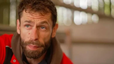 Emmerdale's Kelvin Fletcher shows grim reality of life on farm as he collects poo samples