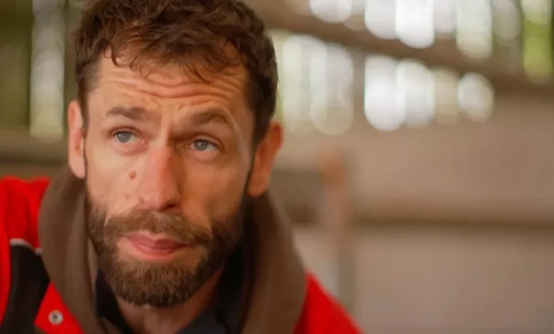 Emmerdale's Kelvin Fletcher shows grim reality of life on farm as he collects poo samples