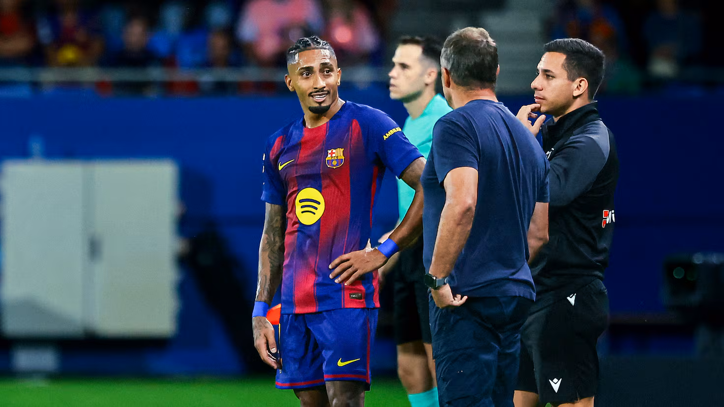 Enfados en torno a Raphinha