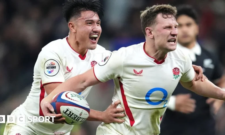England 33-19 New Zealand: Hosts come from behind to claim stunning win