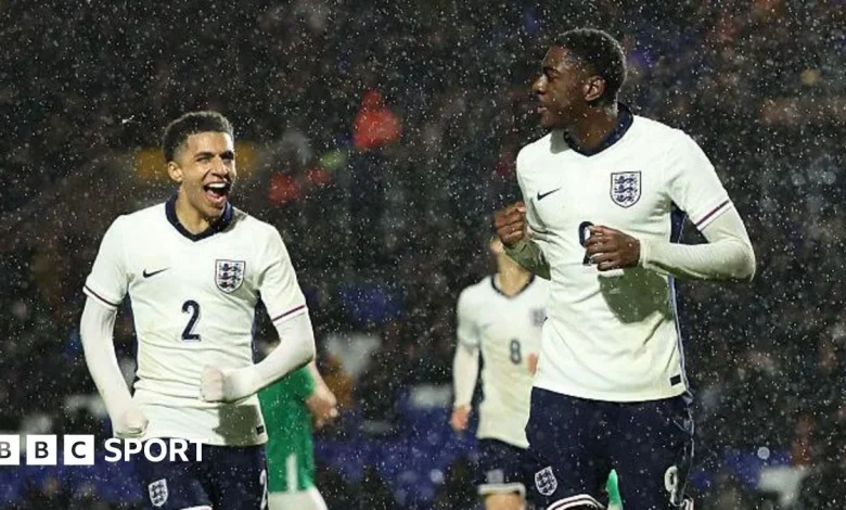 England U21s 2-0 Republic of Ireland U21s - Divin Mubama and Tyrique George score in England win