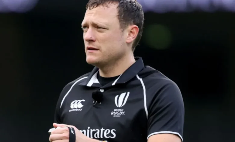 England match officials to handle Ireland vs Springboks Test in Dublin