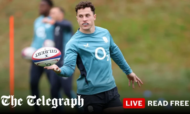 England team to face Fiji: Marcus Smith at full-back, Arundell and Pollock on bench