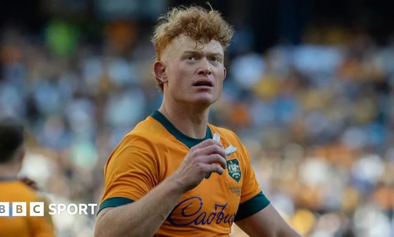 England v Australia: Tane Edmed to start at fly-half for Australia at Allianz Stadium