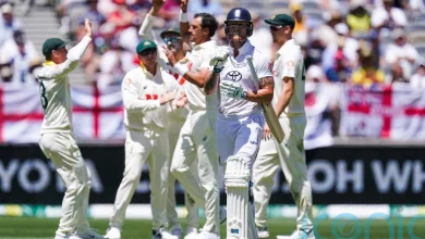 England’s batting decimated by Mitchell Starc on opening day of the Ashes