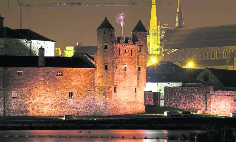 Enniskillen Castle lit up to recognise role of men