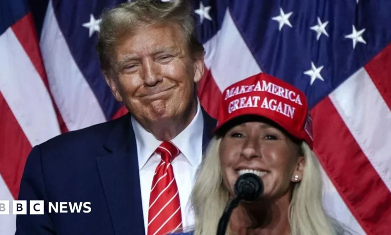 Epstein saga reveals Republican rifts - and power of Trump's base