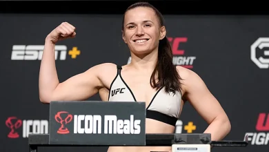 Erin Blanchfield submits Tracy Cortez in UFC 322 rematch
