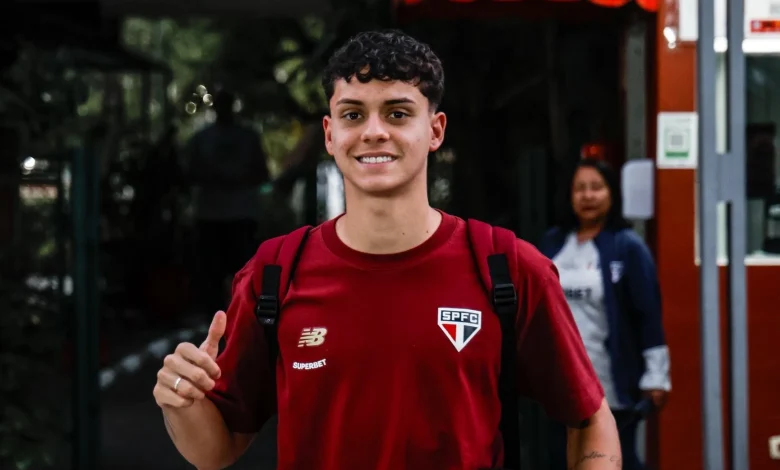 Escalação do São Paulo: Lucca é novidade entre os titulares para pegar o Fluminense