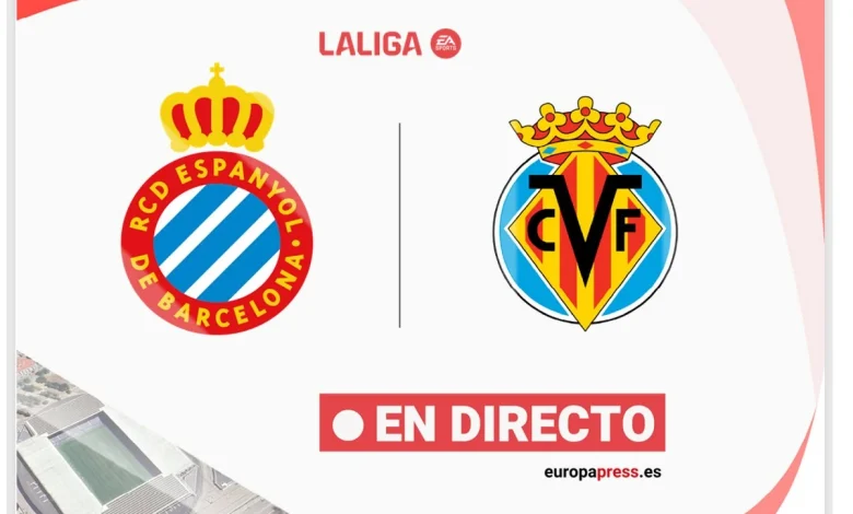 Espanyol - Villareal, en directo hoy: estadísticas previas y alineaciones probables