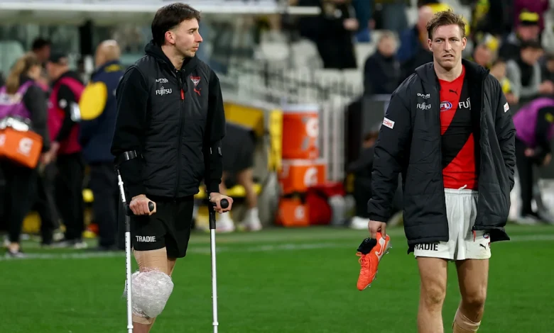 Essendon star Nic Martin ruled out of 2026 season in enormous injury blow