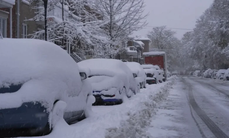 Est-ce que la neige au sol va disparaître rapidement?
