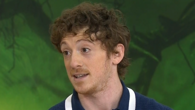 Ethan Slater Tap-Dances Around Ariana Grande 'Girlfriend' Question