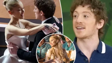 Ethan Slater skirts around Ariana Grande relationship question as breakup rumors swirl