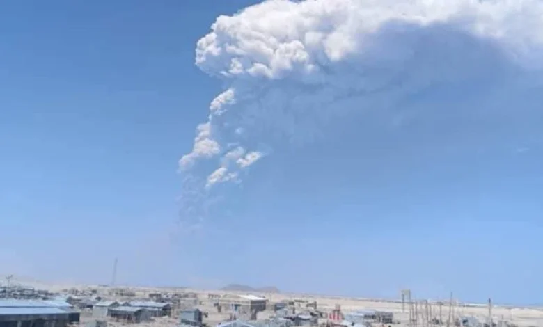 Ethiopian volcano erupts for first time in thousands of years