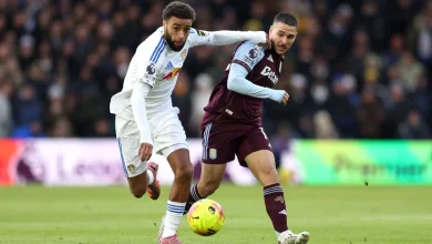 European soccer live updates: Leeds lead Villa ahead of Arsenal-Tottenham