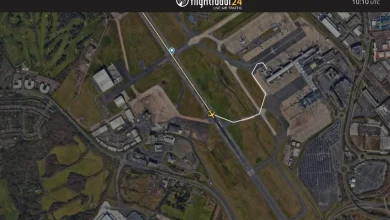 Eurowings EW9330 just suffered a bird strike on landing at Birmingham Airport