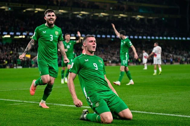 Evan Ferguson named in Ireland squad for World Cup qualifiers against Portugal and Hungary