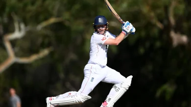 Every boundary from Pope's century in Ashes warm-up