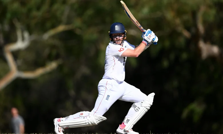 Every boundary from Pope's century in Ashes warm-up