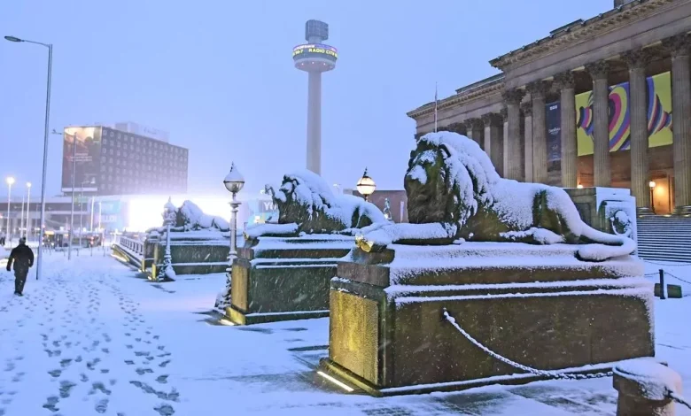 Exact day snow could hit Liverpool this week