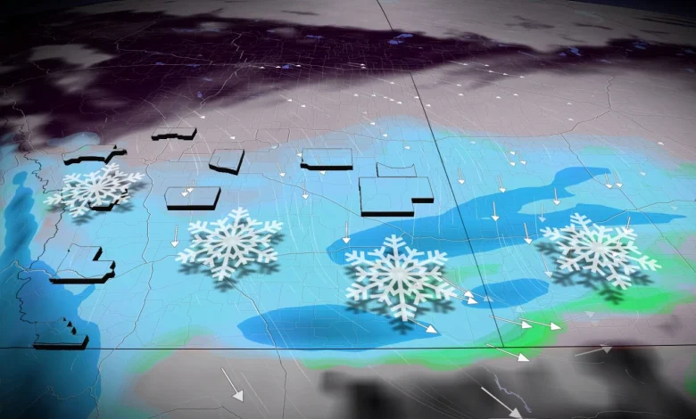 Expect commutes to be impacted with 5-10 cm of snow possible