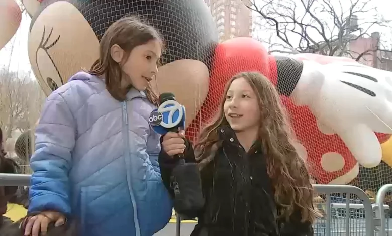 Eyewitness News Tradition: Cub reporters cover the Macy's Thanksgiving Day Parade Balloon Inflation