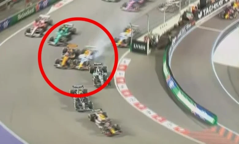 F1 Las Vegas Grand Prix LIVE: Oscar Piastri on back foot as teammate claims pole for crucial race