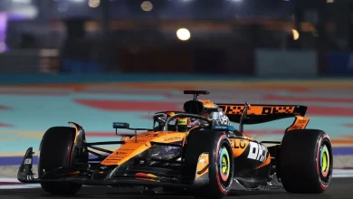 F1 Qatar GP: Piastri bolts to sprint race pole from Russell and Norris