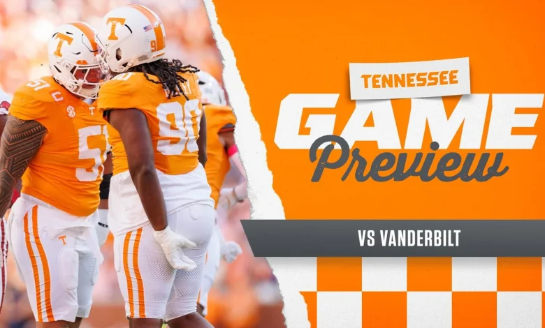 FB PREVIEW: #19 Vols Set to Battle #14 Commodores in Senior Day Showdown at Neyland