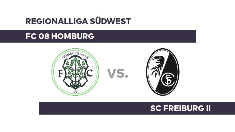FC 08 Homburg - SC Freiburg II: FC Homburg in der Pflicht - Regionalliga Südwest