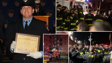 FDNY firefighter Patrick Brady killed battling five-alarm blaze in Brooklyn