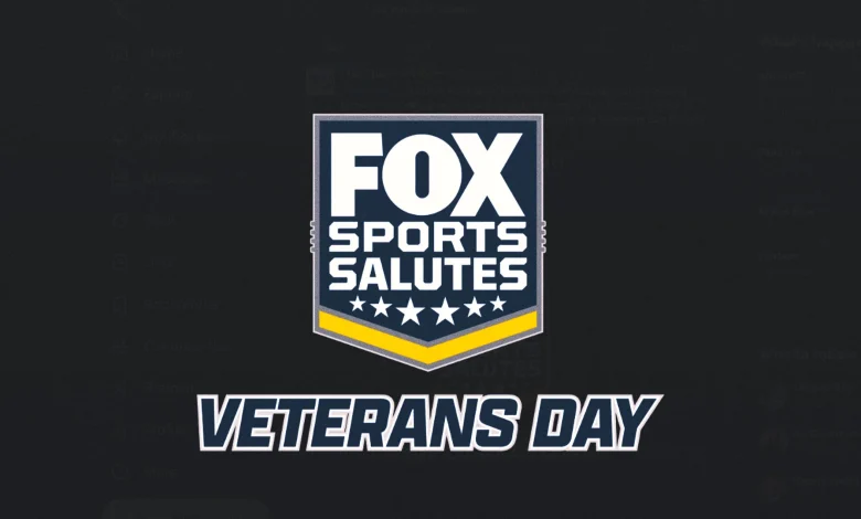 'FOX NFL Sunday' Continues Tradition of Honoring Veterans Day, U.S. Armed Forces