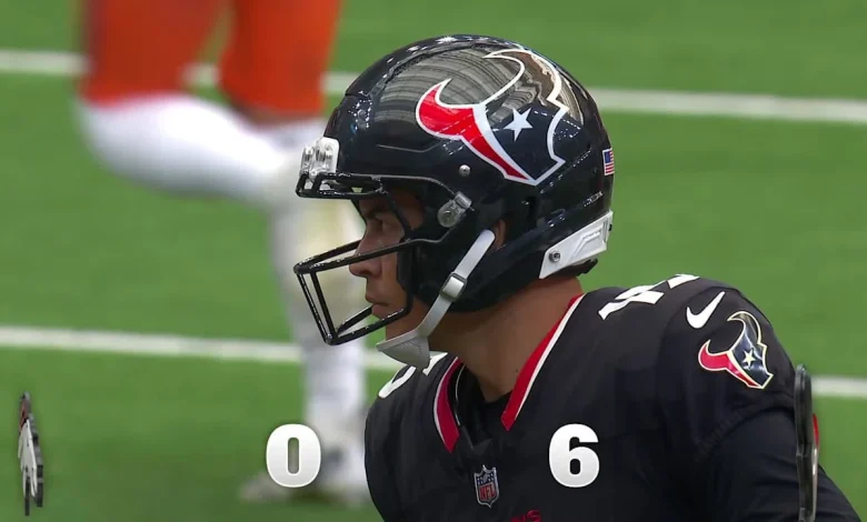 Fairbairn converts on 41-yard FG to extend Texans lead to 6-0
