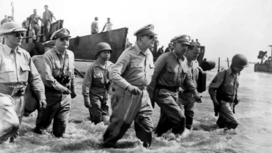 Fairlawn VFW Post 349 unveils tribute to local sailor who waded ashore with Gen. MacArthur