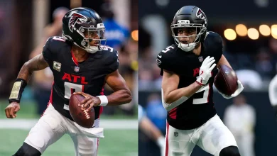 Falcons QB Michael Penix Jr., WR Drake London to miss at least Week 12 with knee injuries