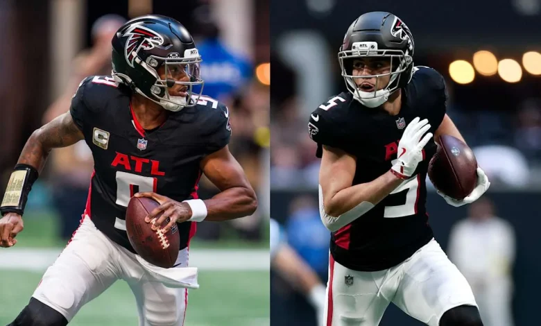 Falcons QB Michael Penix Jr., WR Drake London to miss at least Week 12 with knee injuries